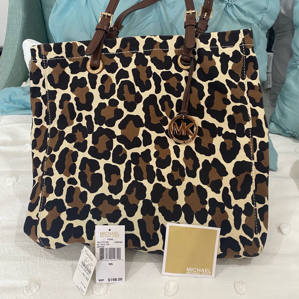 Michael Kors Cheetah Tote Bag